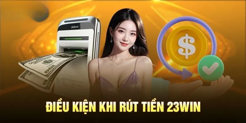 Bỏ túi các điều khoản cần đáp ứng để được rút tiền 23WIN