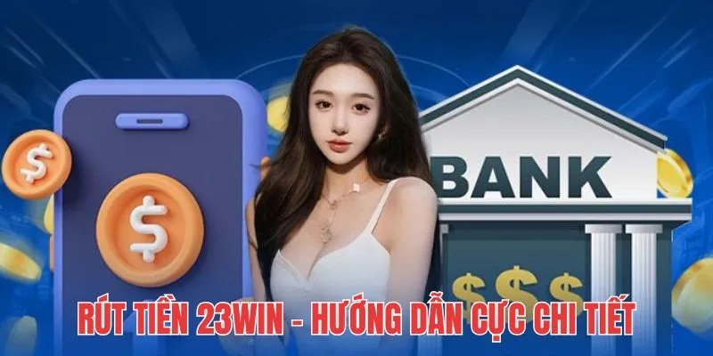 Hướng dẫn 3 bước rút tiền 23WIN cực kì nhanh và an toàn